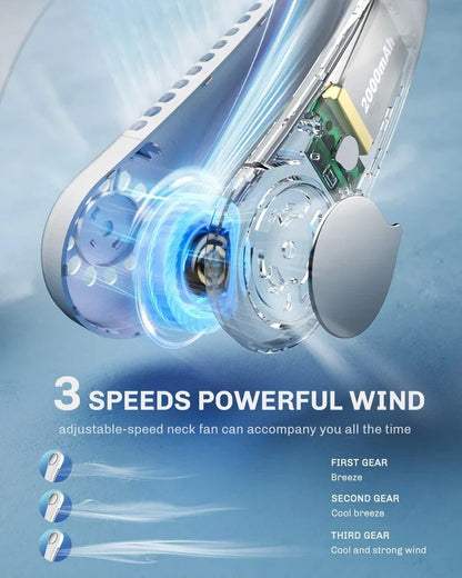 𝗕𝗹𝗮𝗱𝗲𝗹𝗲𝘀𝘀 𝗣𝗼𝗿𝘁𝗮𝗯𝗹𝗲 𝗡𝗲𝗰𝗸 𝗙𝗮𝗻 - 𝖨𝖲𝖮 𝖲𝖮𝖫𝖵𝖤